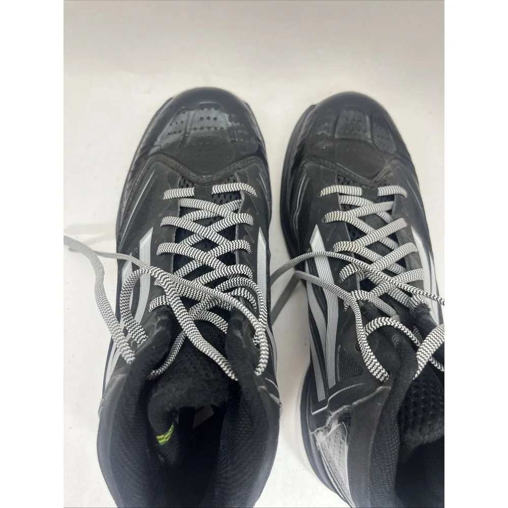 Adidas Adizero Basketball Shoes Black Silver Size 7 Men G59961